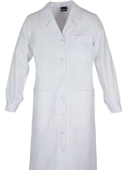 Áo blouse trắng tay dài dành cho bác sĩ